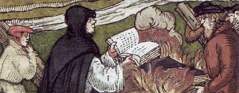 manuscript burning
