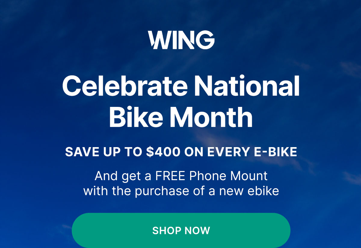 celebrate national bike month [shop now]