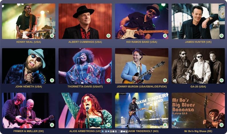 Blues Heaven flyer 2026