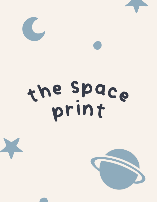 the space print