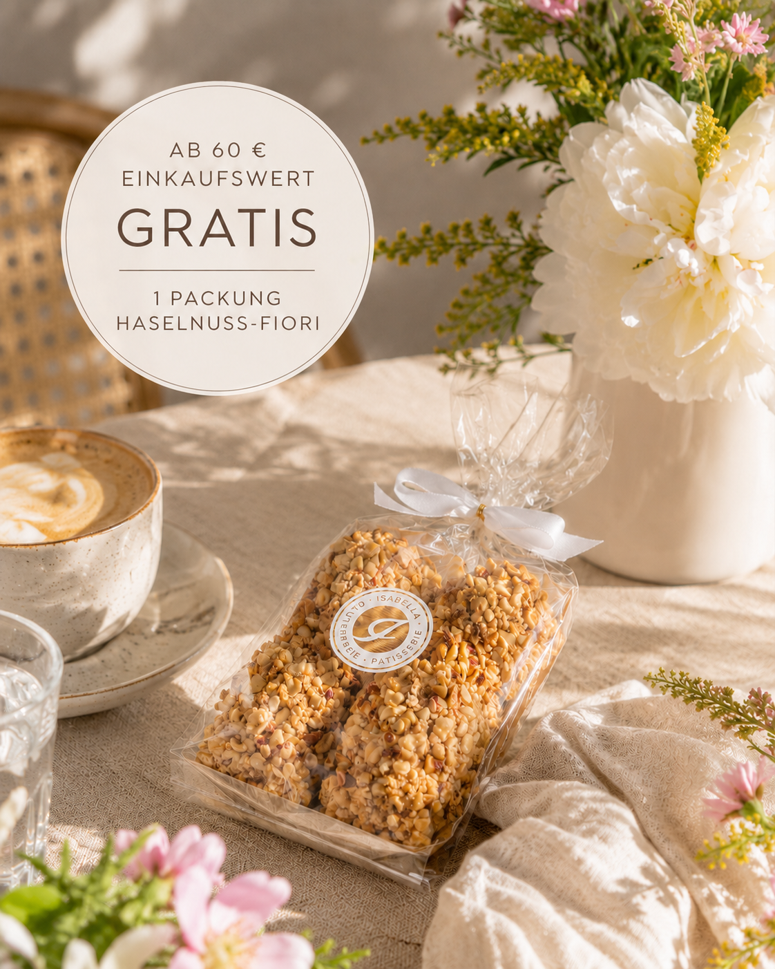 Haselnuss-Fiori - glutenfreies Gebäck