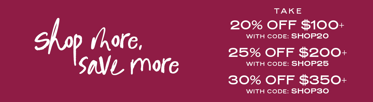 Shop More, Save More!