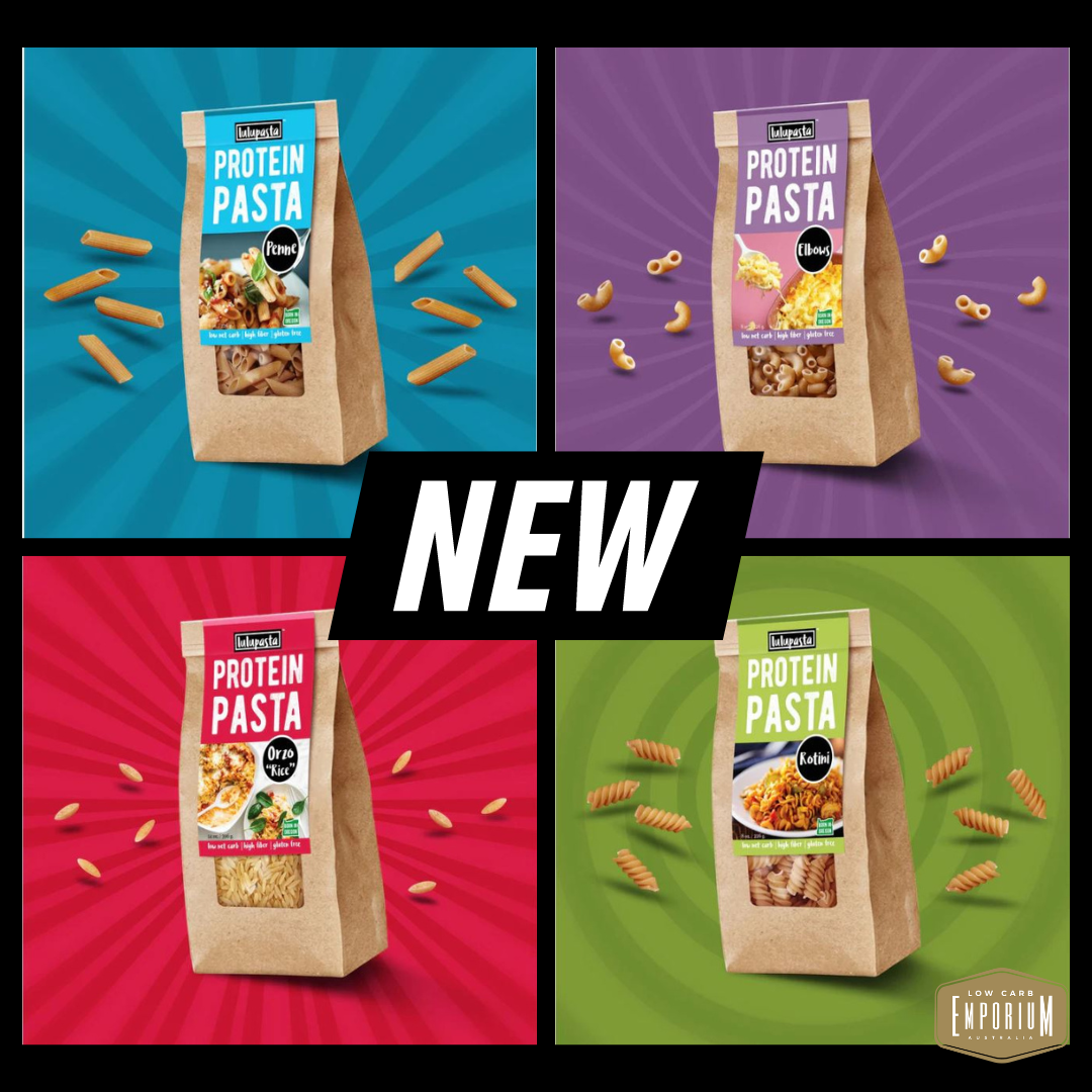 Introducing LULULASTA low carb protein pasta and orzo Low Carb Emporium