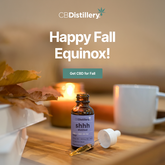 Happy Fall Equinox! Get CBD for Fall