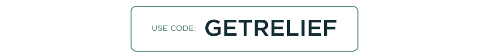 use code: GETRELIEF
