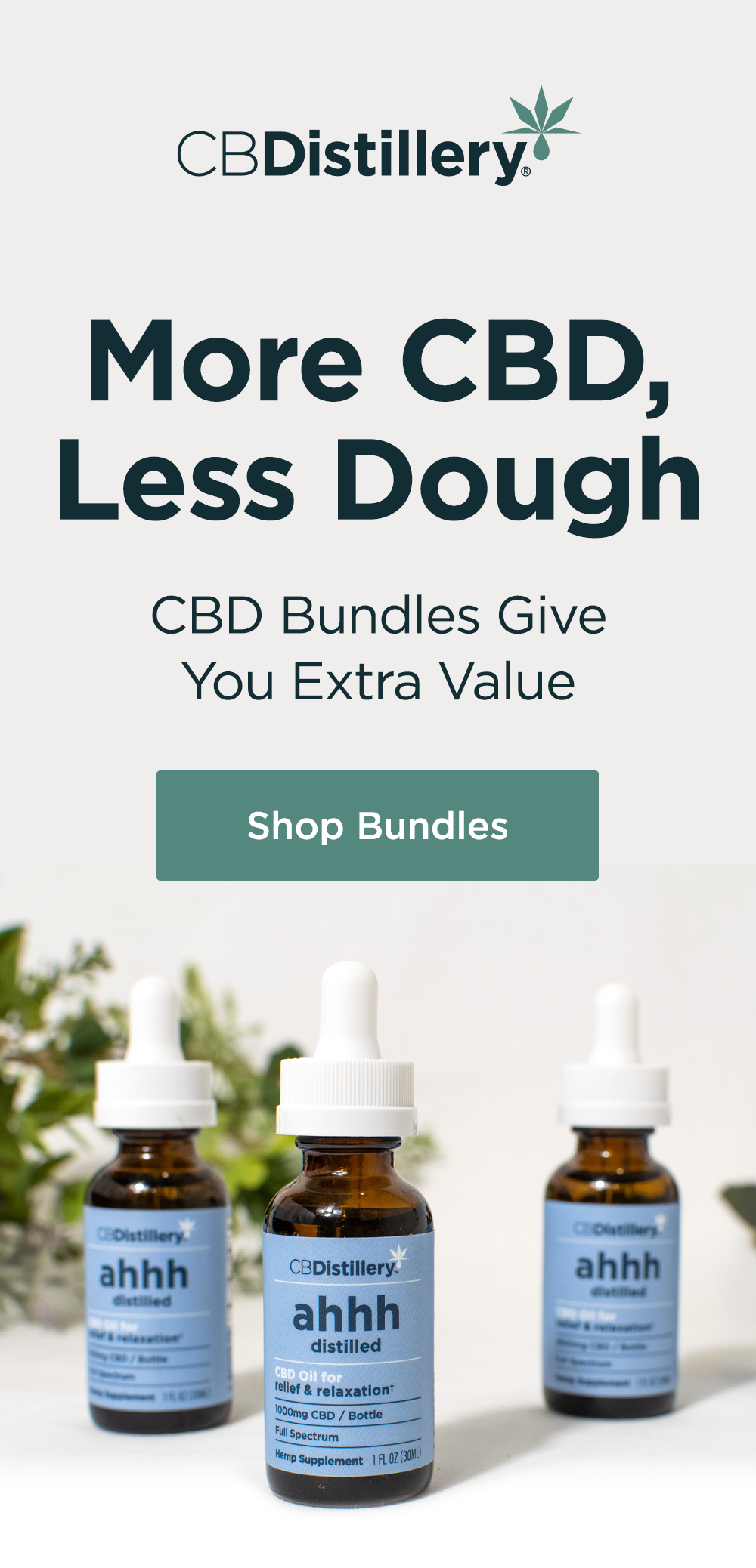 More CBD, Less Dough: CBD Bundles Give You Extra Value. Shop Bundles