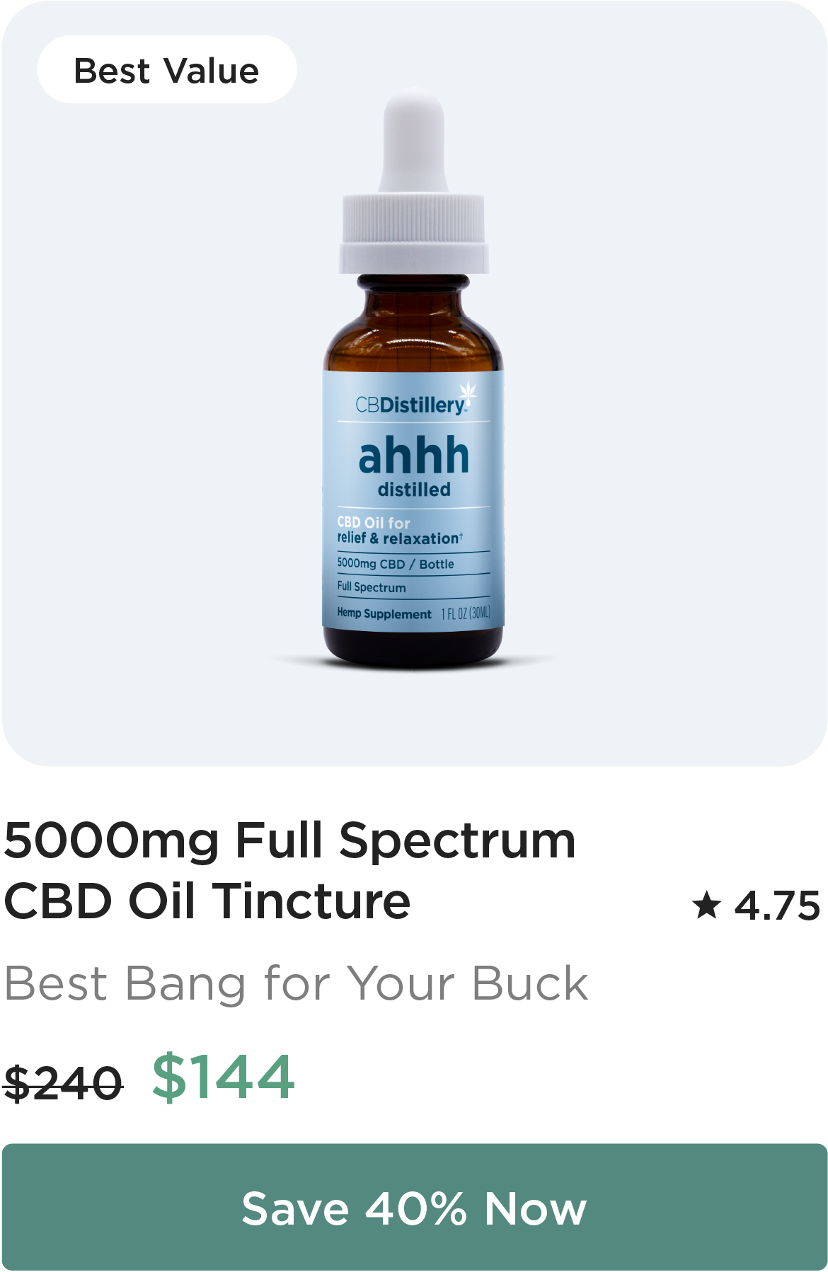 Save 40% Now