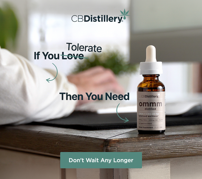 If You Love, well, Tolerate Work, Then You Need 500mg CBG + 500mg CBD Calm & Clarity Tincture. Don't Wait Any Longer!