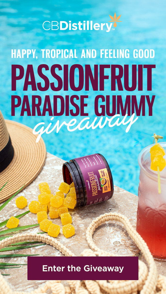 Happy, Tropical and Feeling Good: Passionfruit Paradise Gummy Giveaway! Enter the Giveaway
