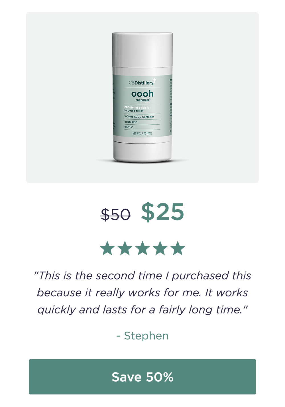 Save 50%