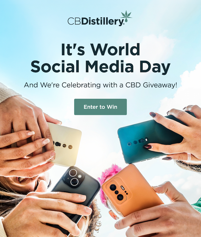 It's World Social Media Day... and we're celebrating with a CBD giveaway! Enter to Win