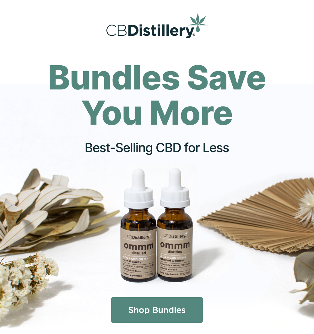 Bundles Save You More! Best-Selling CBD for Less ~ Shop Bundles