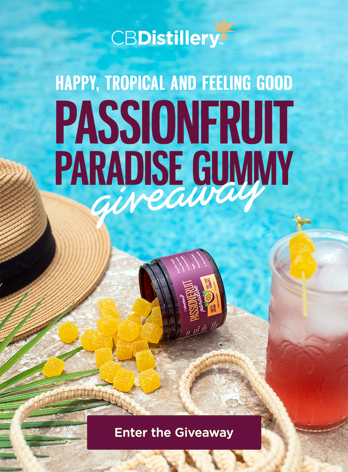 Happy, Tropical and Feeling Good: Passionfruit Paradise Gummy Giveaway! Enter the Giveaway