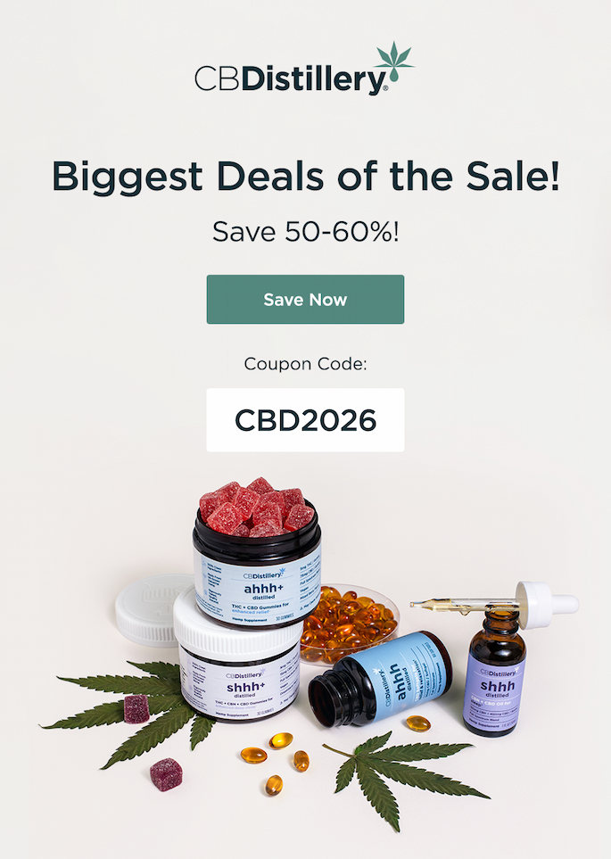 Biggest Deals of the Sale! Save 50-60% with coupon code CBD2026. Save Now
