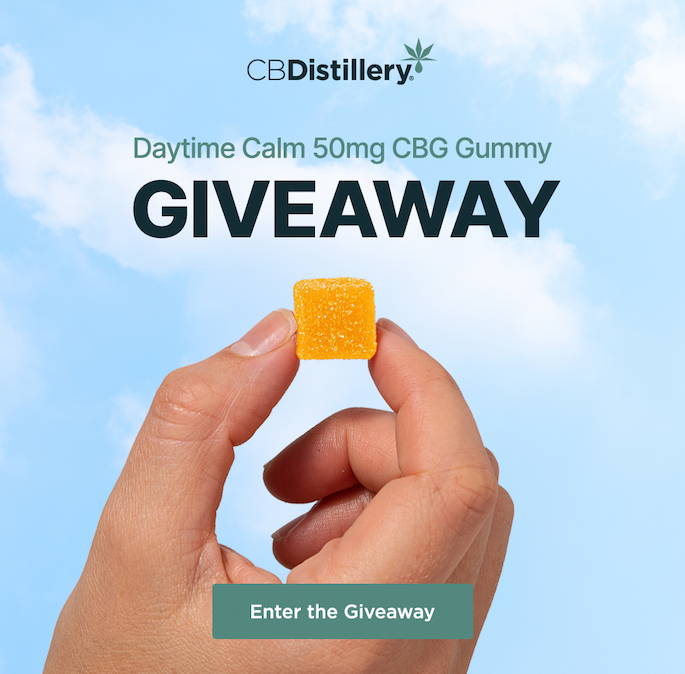 Daytime Calm 50mg CBG Gummy GIVEAWAY! Enter to Giveaway