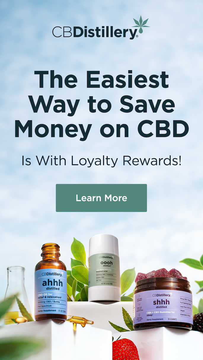 The Easiest Way to Save Money on CBD is with Loyalty Rewards! Learn More