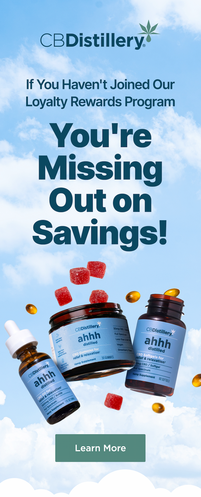If You Haven't Joined Our Loyalty Rewards Program You're Missing Out on Savings! Learn More