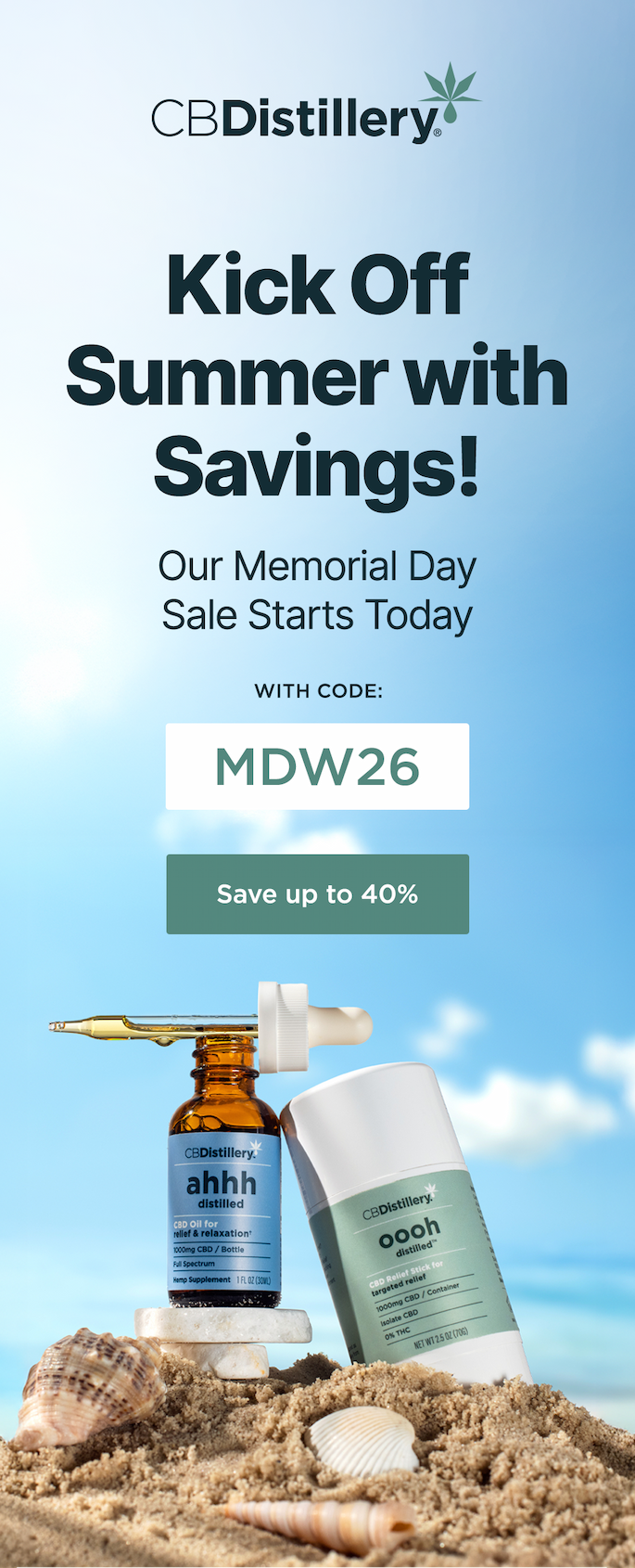 Kick Off Summer with Savings! Our Memorial Day Sale Starts Today. Save up to 40% with code MDW26 Kick Off Summer with Savings! Our Memorial Day Sale Starts Today. Save up to 40% with code MDW26