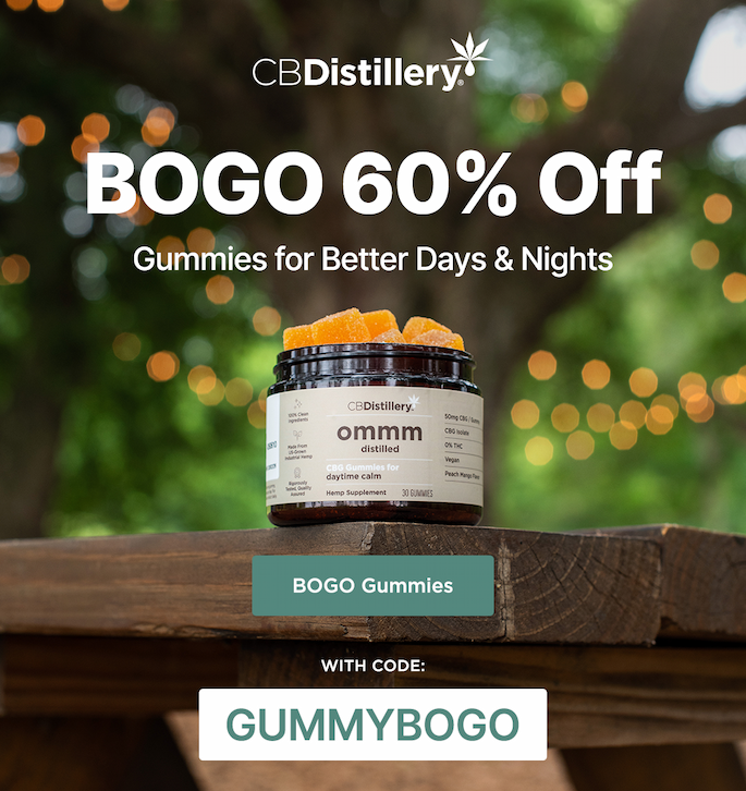 BOGO 60% Off Gummies for Better Days & Nights - BOGO Gummies with code GUMMYBOGO