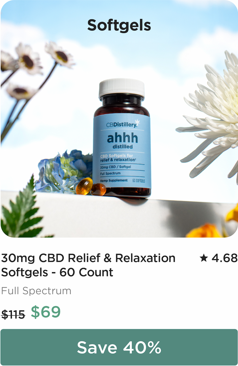Softgels - like 30mg CBD Relief & Relaxation Softgels - 60 Count. Originally $115; now $69. Save 40%