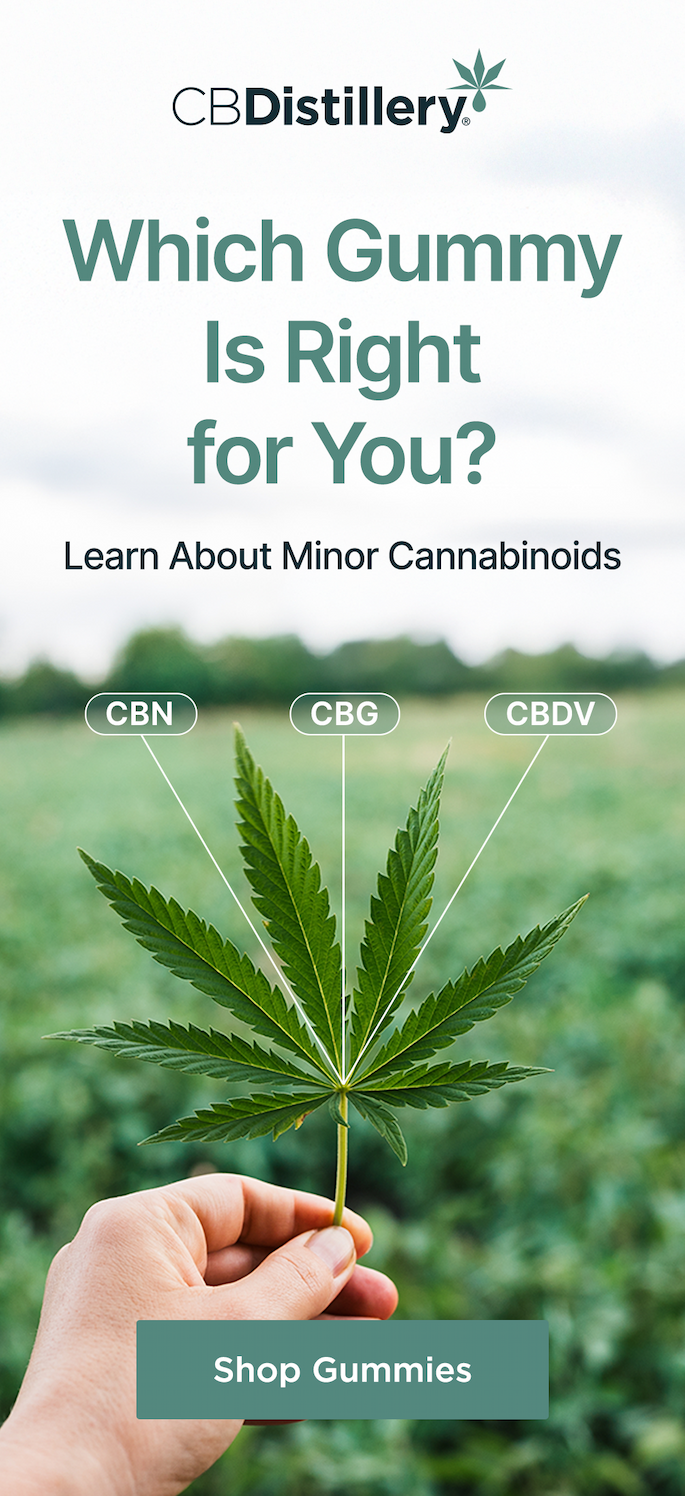 Which Gummy Is Right for You? Learn About Minor Cannabinoids: CBN, CBG, CBDV. Shop Gummies Which Gummy Is Right for You? Learn About Minor Cannabinoids: CBN, CBG, CBDV. Shop Gummies