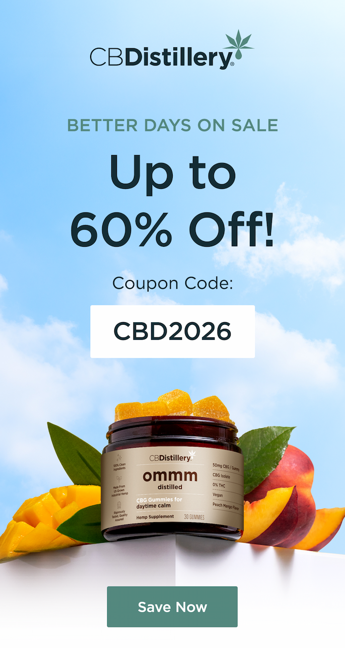 Better Days on Sale up to 60% Off! with coupon code CBD2026 Save Now