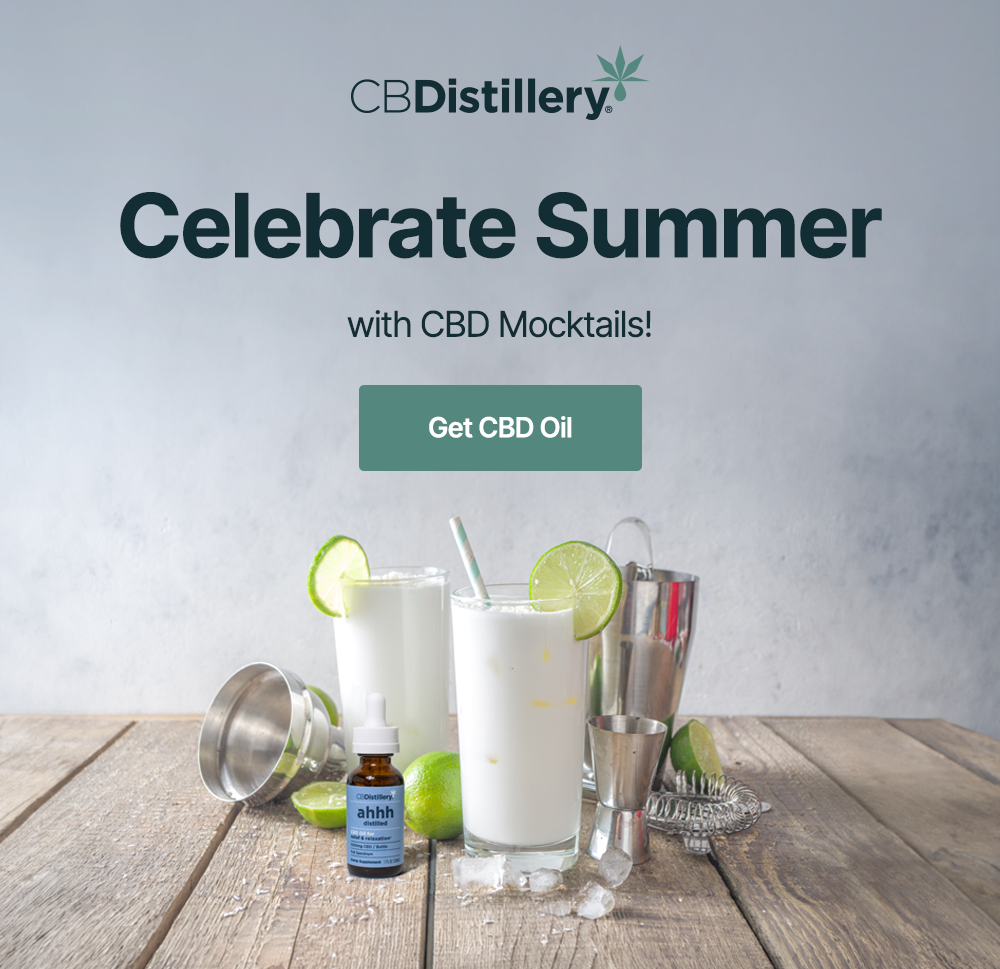 Celebrate Summer with CBD Mocktails! Get CBD Oil