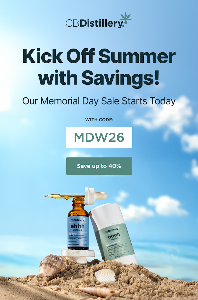 Kick Off Summer with Savings! Our Memorial Day Sale Starts Today. Save up to 40% with code MDW26