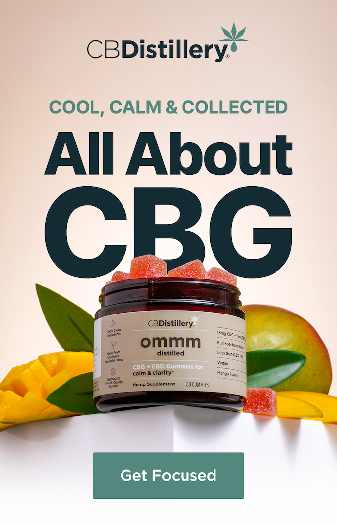Cool, Calm & Collected: All About CBG. Get Focused Cool, Calm & Collected: All About CBG. Get Focused