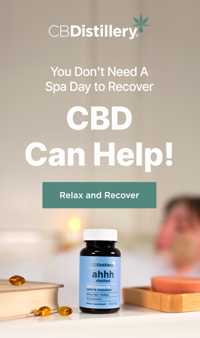 You Don't Need a Spa Day to Recover: CBD Can Help! Relax and Recover