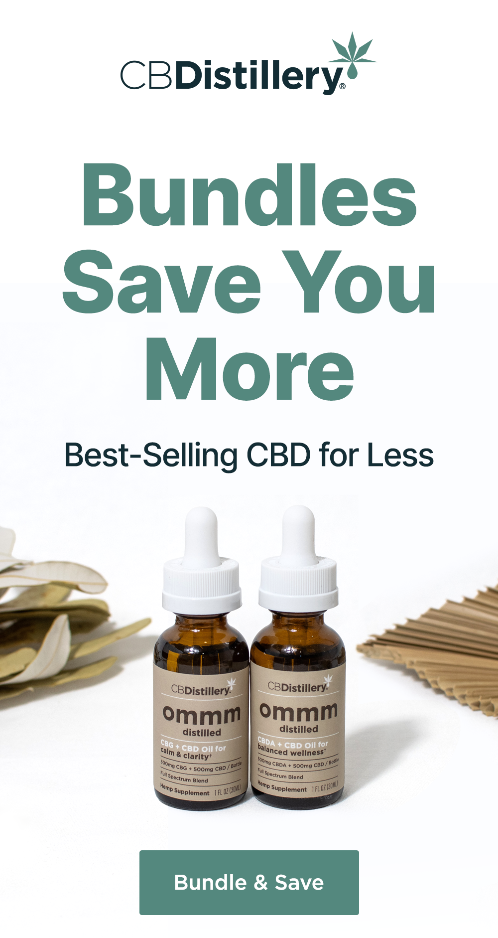 Bundles Save You More! Best-Selling CBD for Less ~ Shop Bundles