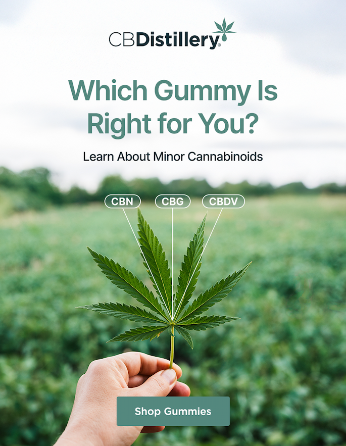 Which Gummy Is Right for You? Learn About Minor Cannabinoids: CBN, CBG, CBDV. Shop Gummies