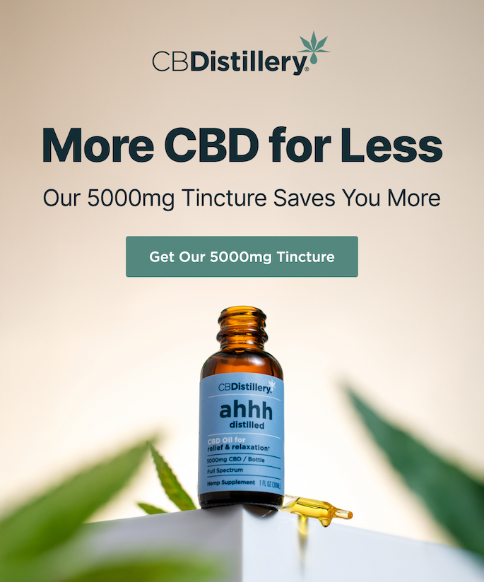 More CBD for Less: Our 5000mg Tincture Saves You More. Get Our 5000mg Tincture
