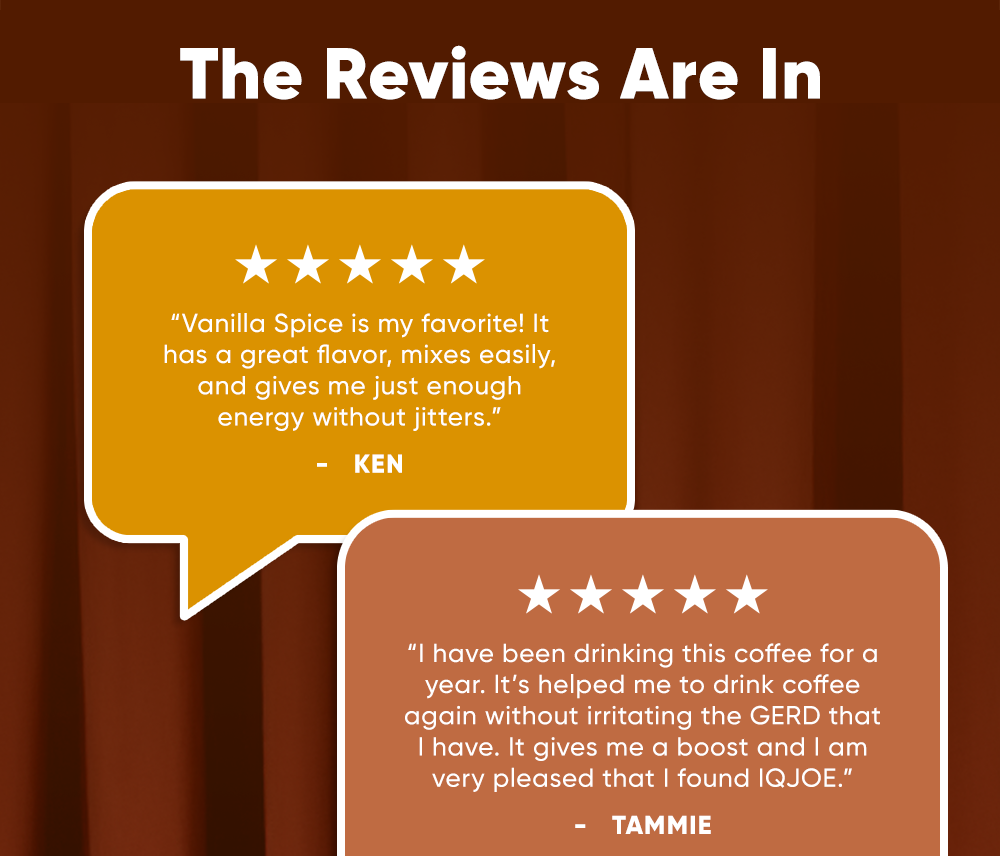 THE REVIEWS ARE IN | SHOP IQJOE