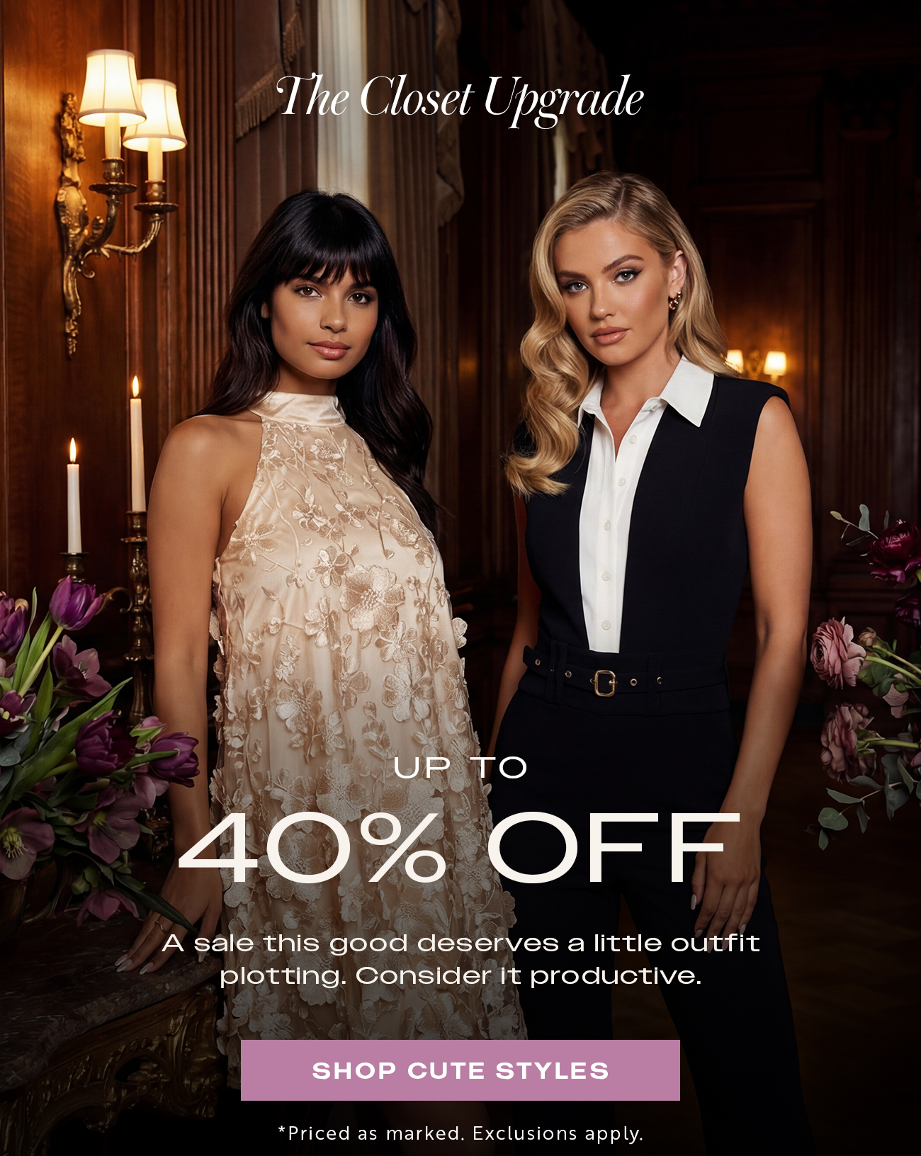 The Closet Upgrade: Up to 40% Off