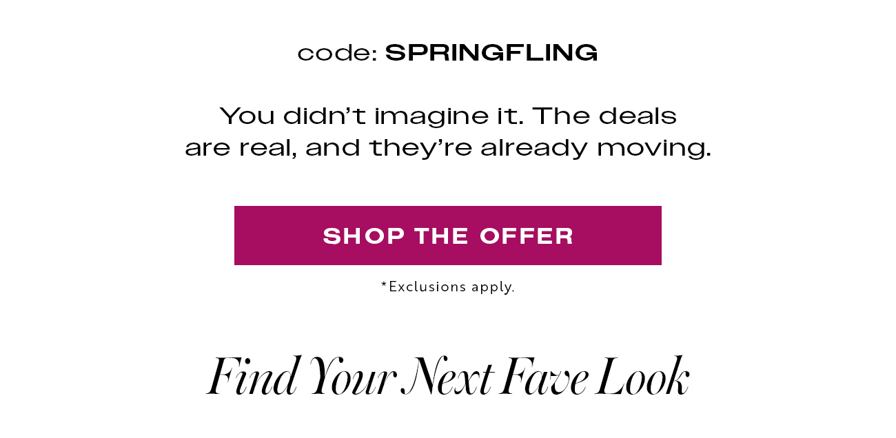You didn't imagine it. The deals are real, and they're already moving.