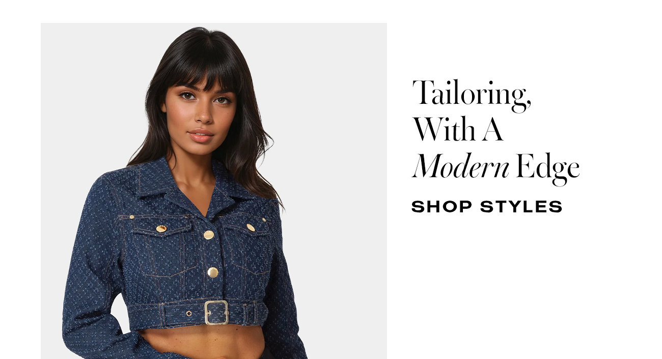 Tailoring with a Modern Edge