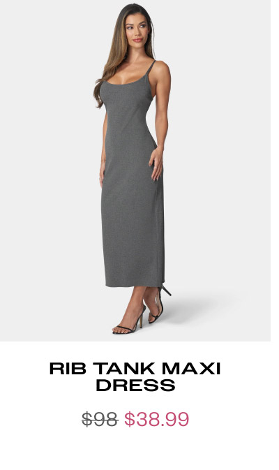 Rib Tank Maxi Dress