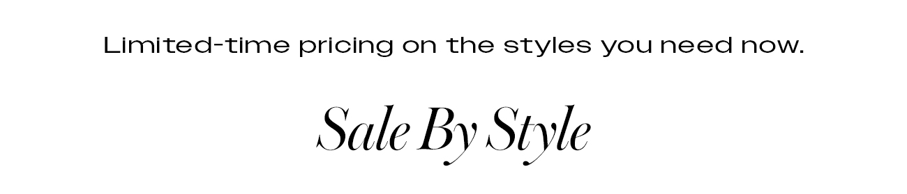 Sale on Sale: Extra 40% Off Sale Styles