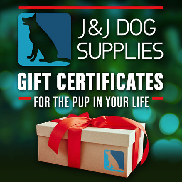 J&J Dog Supplies Digital Gift Certificate