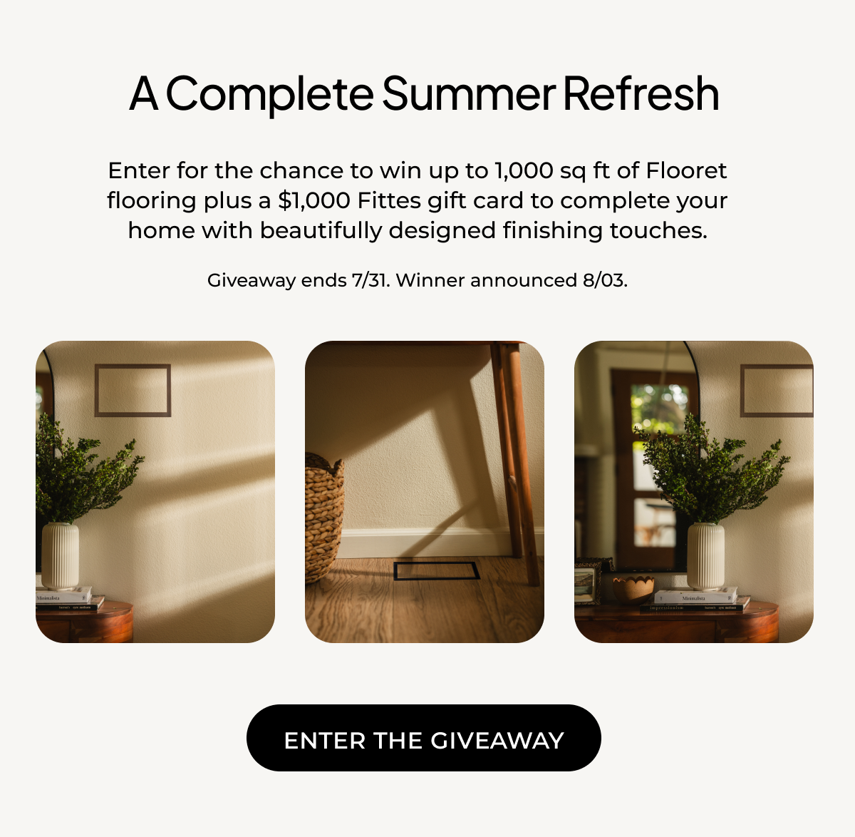 Enter The Giveaway