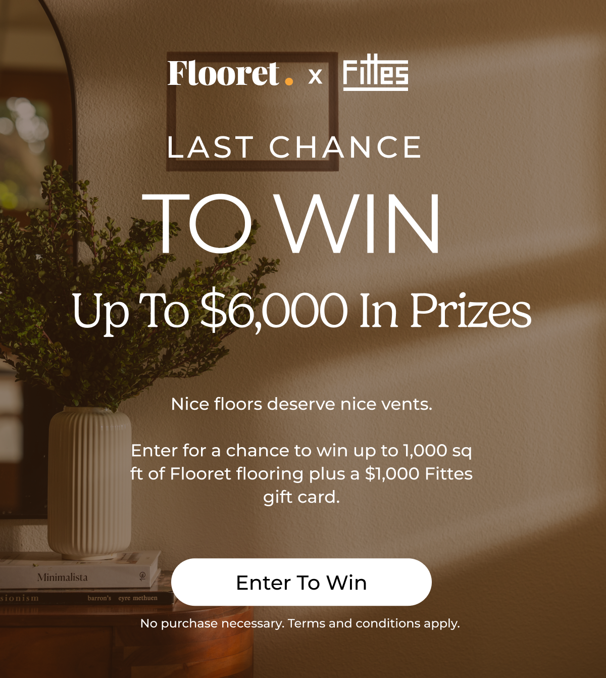 Flooret x Fittes: Last chance to win up to $6,000 in prizes