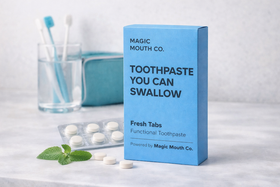 Magix Toothpaste Magic Mouth Co. — Toothpaste You Can Swallow