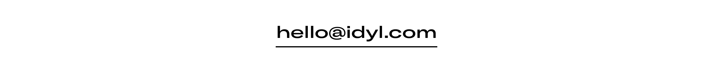 hello@idyl.com