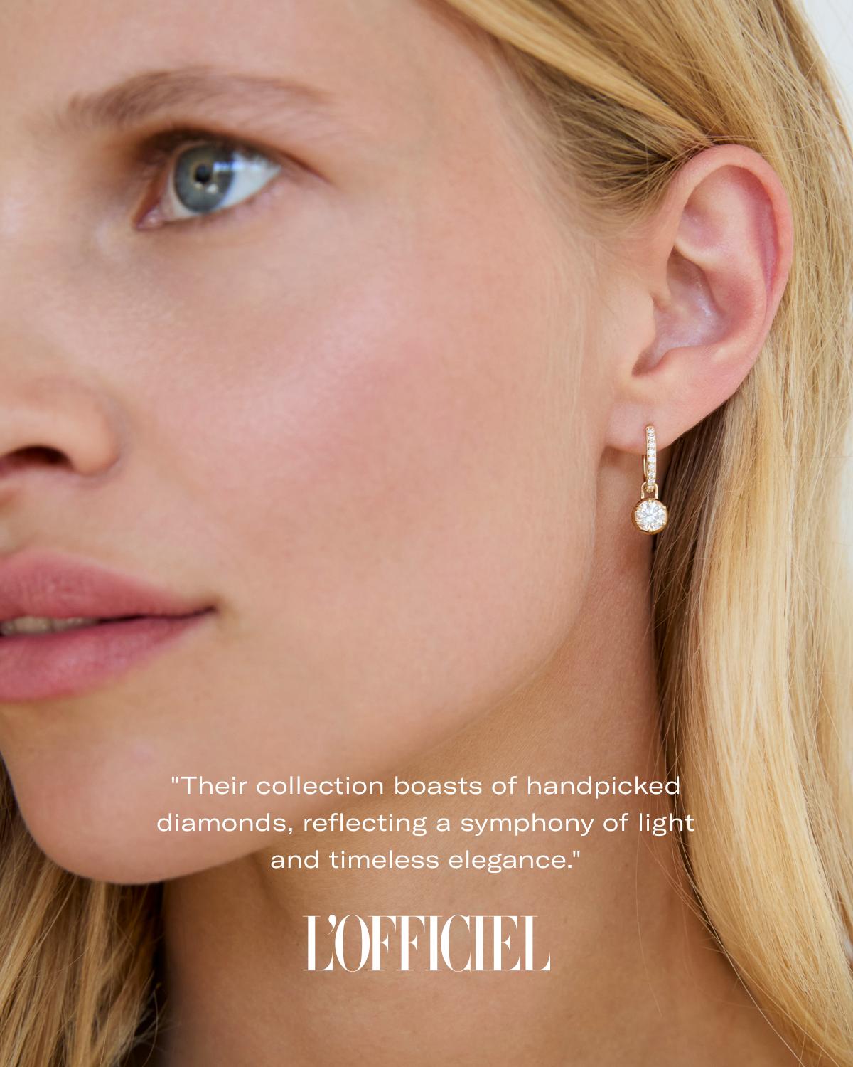 "Their collection boasts of handpicked diamonds, reflecting a symphony of light and timeless elegance." -L'officiel