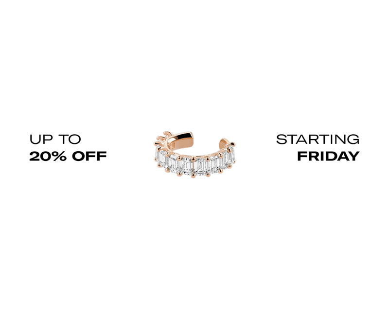 Up to 20% Off Starting Friday