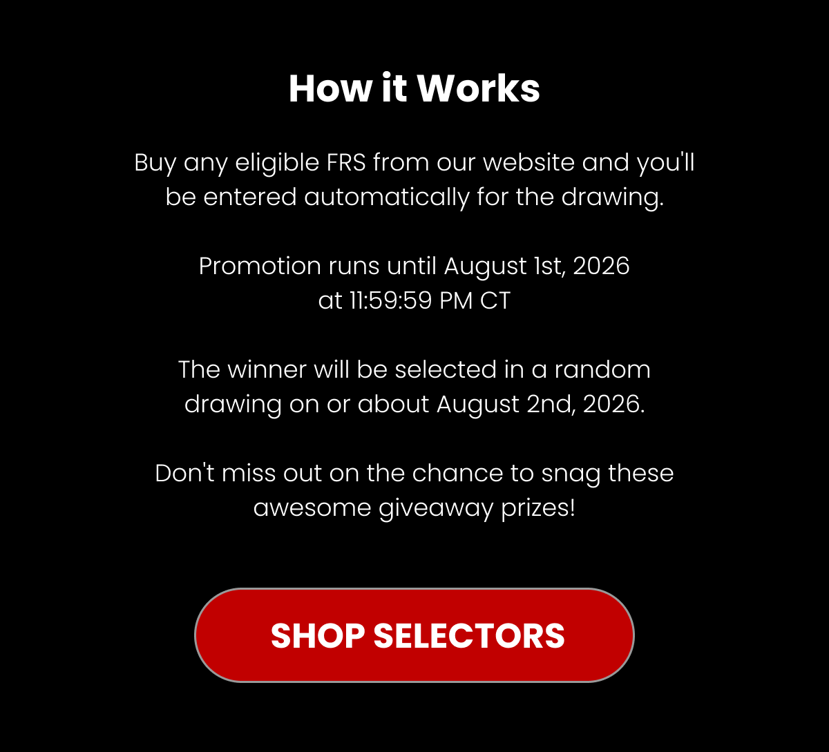Shop Selectors - Turn on Images!