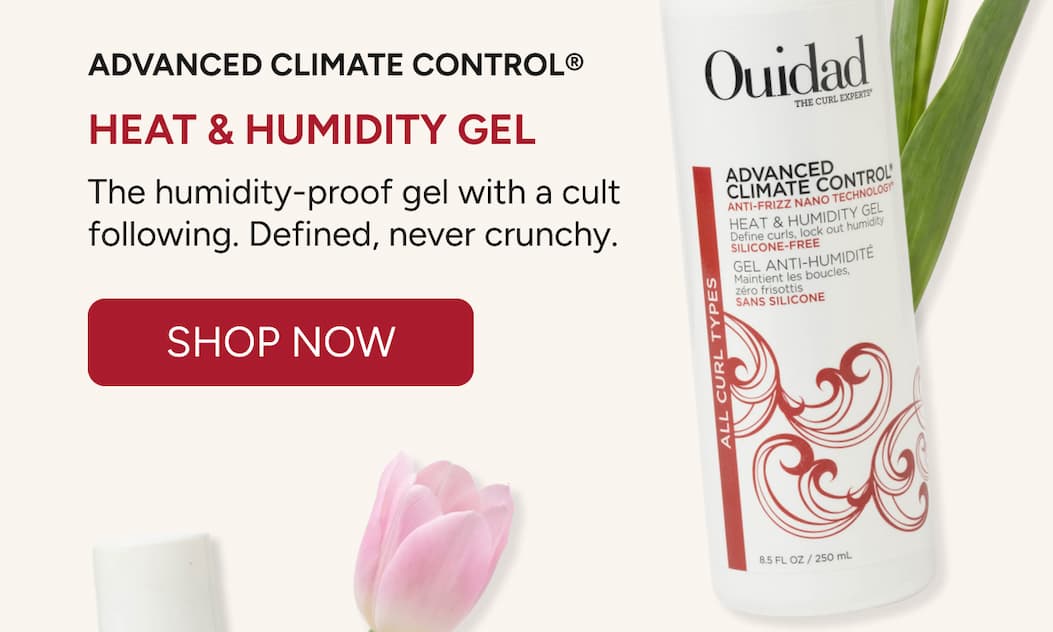 Advanced Climate Control Heat & Humidity Gel the cult favorite for defined, never crunchy curls. 