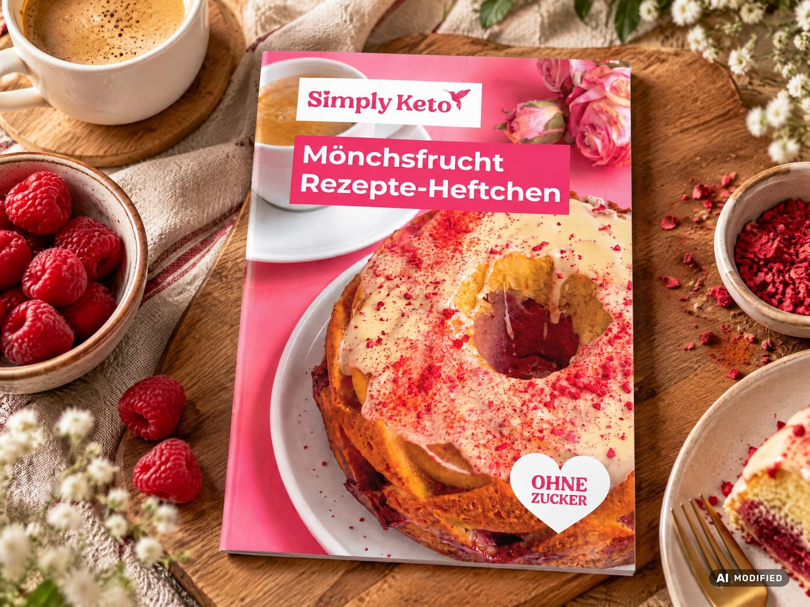 Das Mönchsfrucht-Rezepteheft von Simply Keto