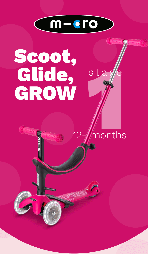 🛴 Scoot, Glide, GROW! Micro Kickboard